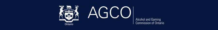 Legal Gambling in Ontario regulated by the AGCO, Alcohol and Gaming Commission of Ontario