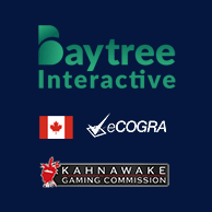 Baytree Interactive Ltd. logo - The company behind JackpotCity who owns the licenses for legal gambling in Brazil. 