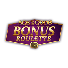 Logo of Age of the gods bonus roulette by Playtech