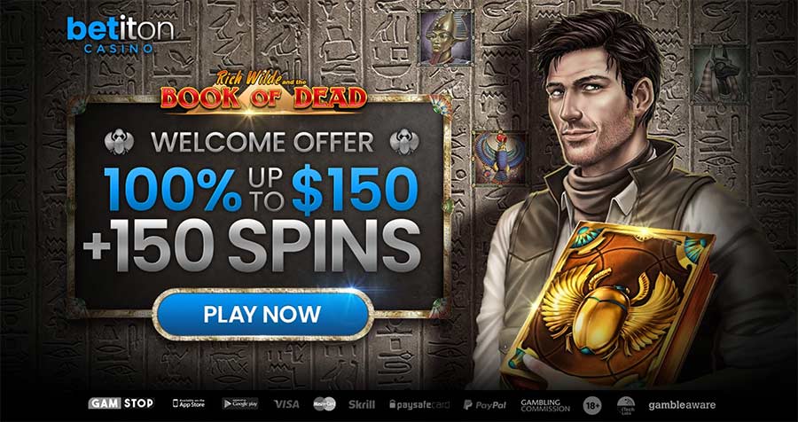 Betiton casino welcome offer for new players