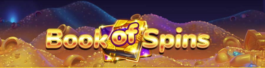 Book of Spins. Spinnalot casino promotion. 