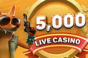 New Live Dealer Tournament at Crazy Fox. Win up to R$5,000