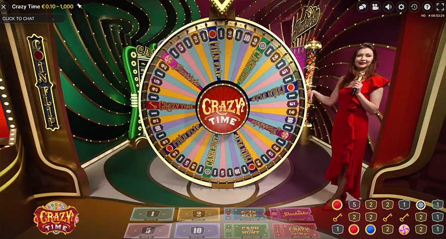 Wheel of Fortune at Crazy Time