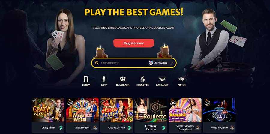 Hell Spin - Live Casino games