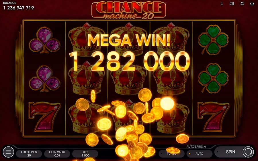 Chance Machine 20 Mega Win