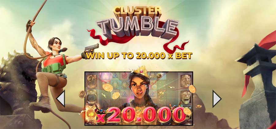Cluster Tumble Slot by Relax Gaming