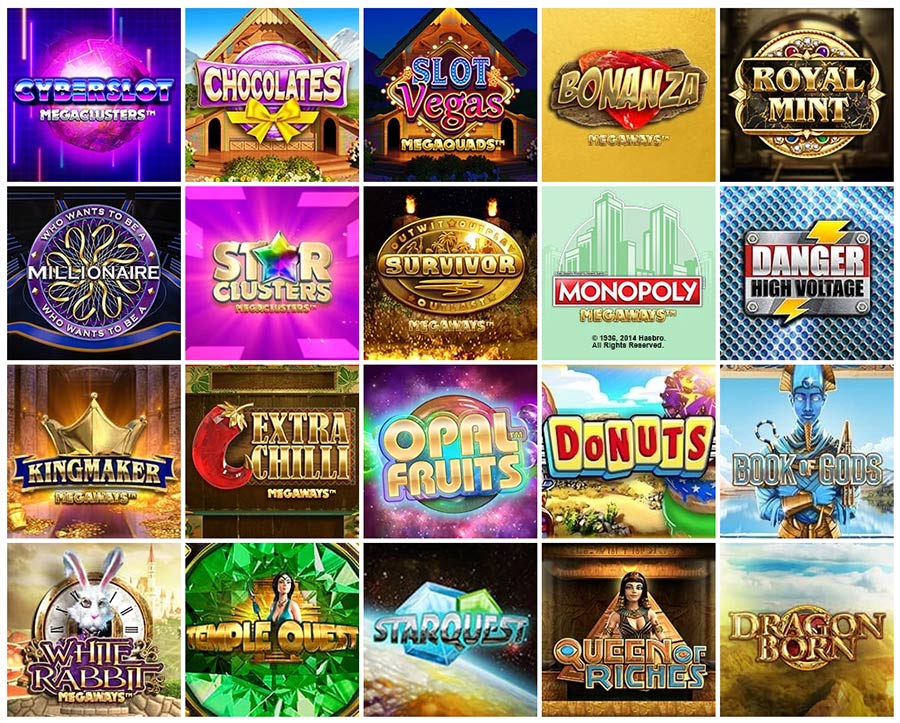 Most popular video slots by Big Time Gaming