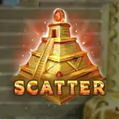 Land two red scatter symbols during bonus spins to trigger the Temple Spins bonus