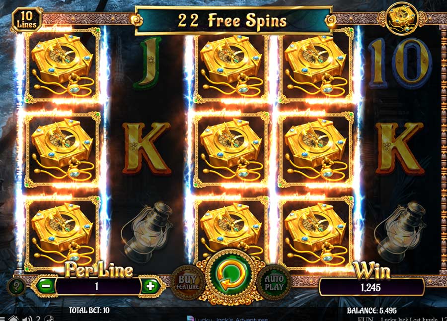 Slot interface in Bonus game